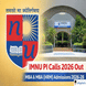 IMNU PI Calls 2026 Out @nirmauni.ac.in; Check Interview Dates and Venue Details